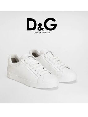 Dolce & Gabbana White Calfskin Portofino sneakers